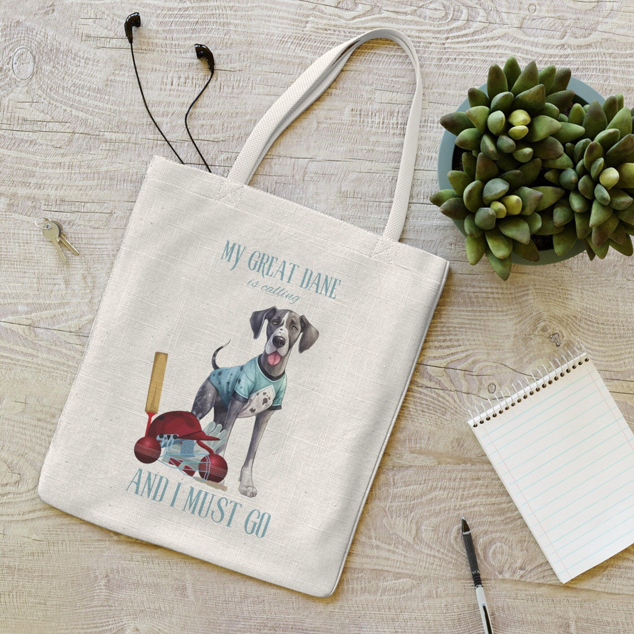Great Dane Pattern Print Crossbody Bags