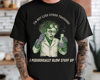 Comfort Colors Science Teacher Shirt: Funny Back to School Tee