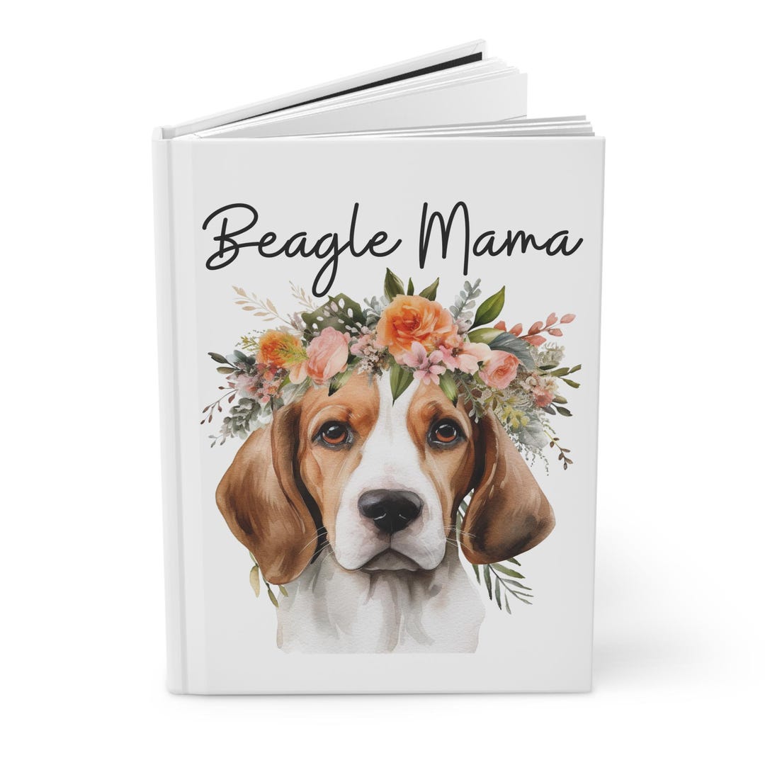 Beagle Notebook Personalized Beagle Journal, Custom Beagle Gifts, Gift for Beagle Mama ...