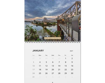 2027 Queensland Australia Wall Calendar: South East Queensland Landscape Gift