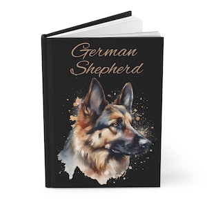 German Shepherd Gift Idea for German Shepherd Owner Journal for Dog Lover Notebook for Dog Breeder Research Journal for German Shepherd Gift