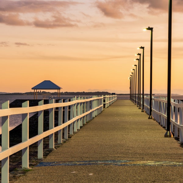 Wynnum Jetty Print Etsy Australia