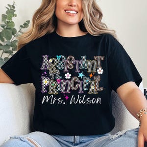 Custom Assistant Principal Shirt: Back to School Staff Tee