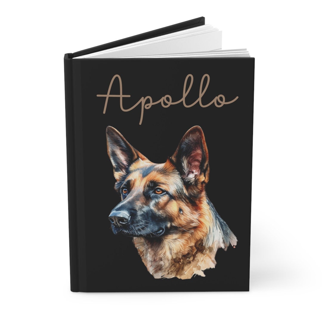 Gsd Journal Custom German Shepherd Journal, German Shepherd Gifts, Gift for German ...