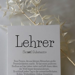 Postkarte Lehrer A6 Karte Geburtstag Lehrer Schule Schuleinführung Abschied Abschiedsgeschenk Lehrerin Unterricht Abitur Schulabschluss Abi