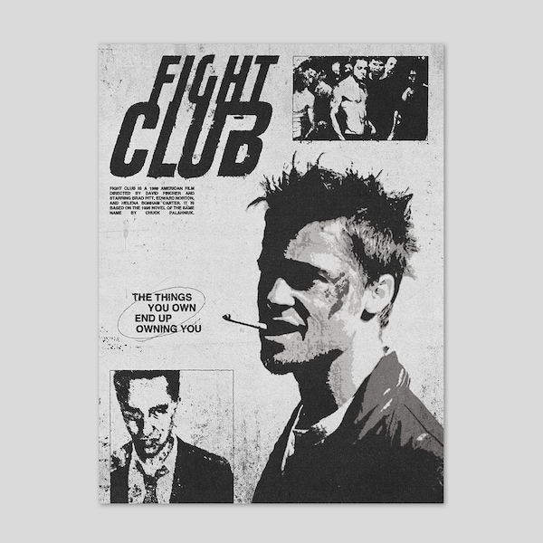 Fight Club - Etsy