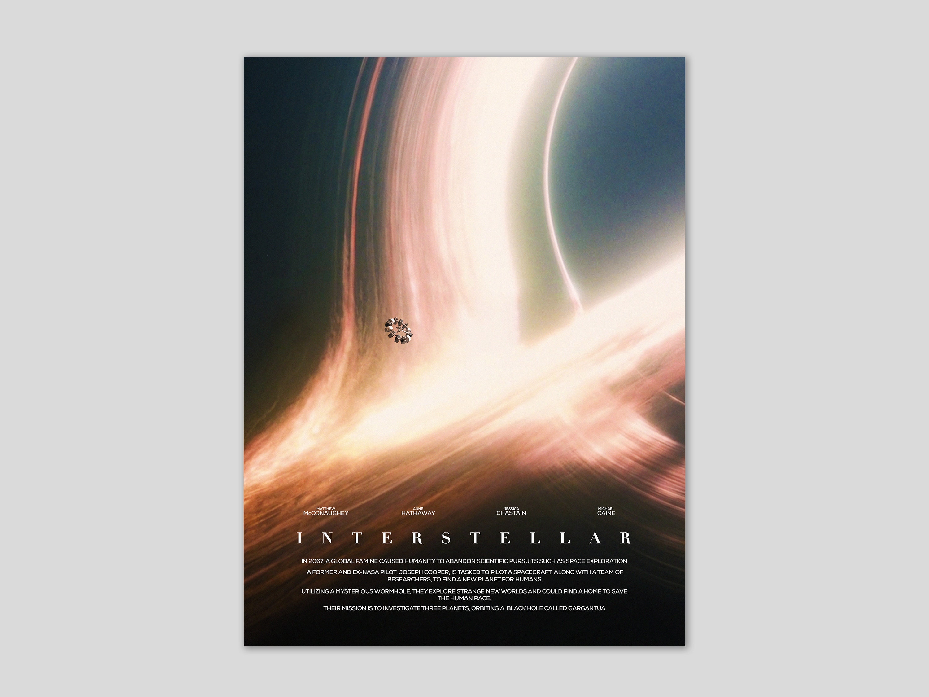 Interstellar Poster Etsy