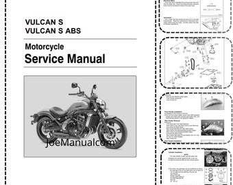 Kawasaki Vulcan S ABS Service- en Reparatiehandleiding