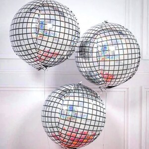High Quality Disco Ball Balloon, 40cm/16in, Disco Party Balloon, Foil Disco  Ball Balloon, Foil Disco Balloon, 80s Party, Music Themed Party -   Norway