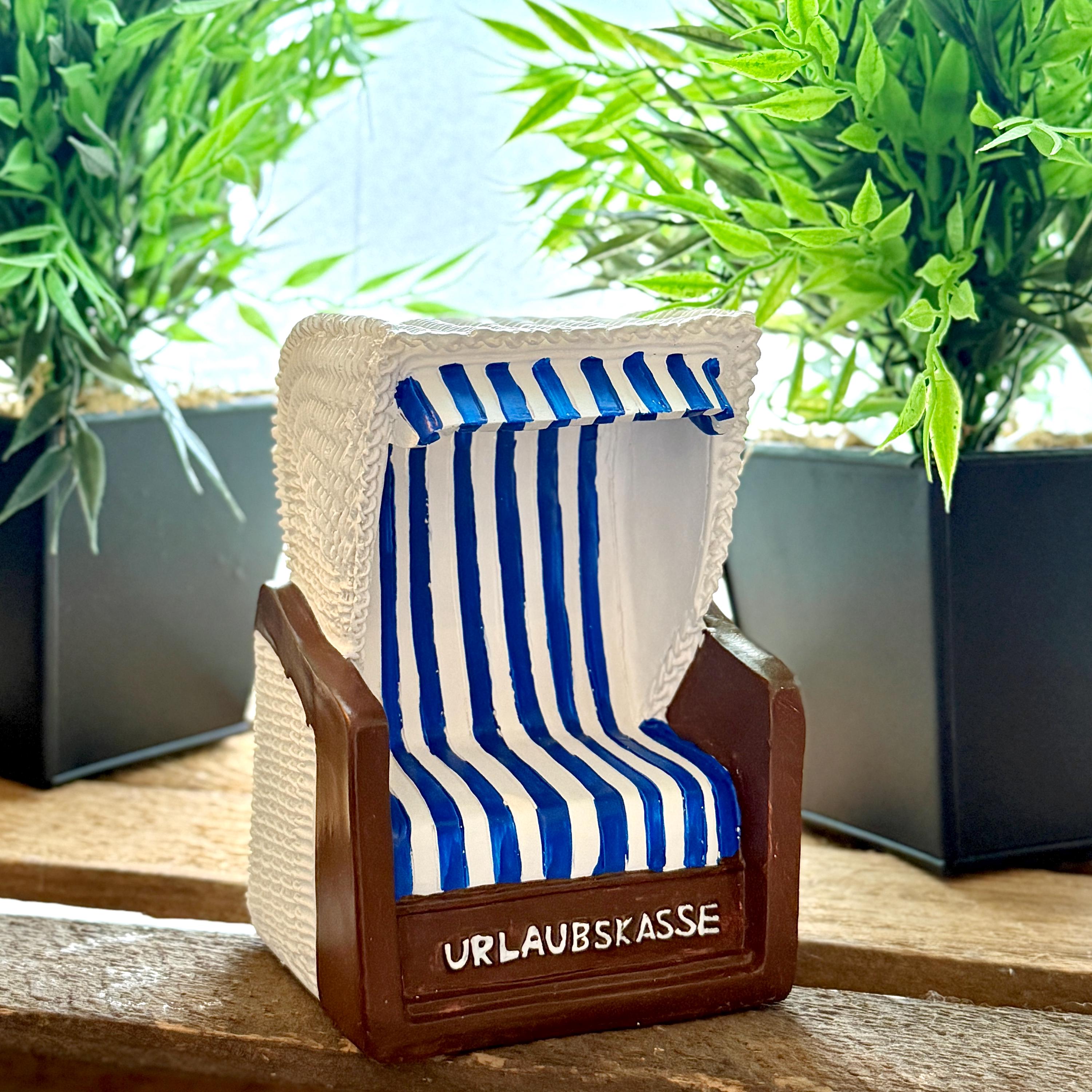 Strandkorb Spardose 