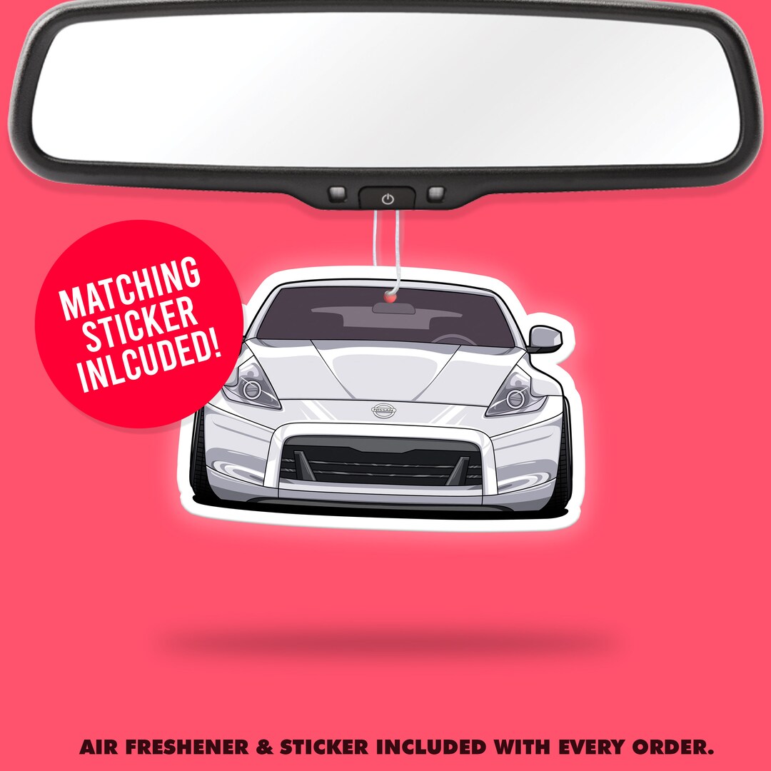 370Z 350Z Air Freshener Vinyl Sticker Fragrance Scent Car Accessory