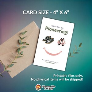 JW Card Pioneering New Service Year Greeting Card Happy Gift for ...