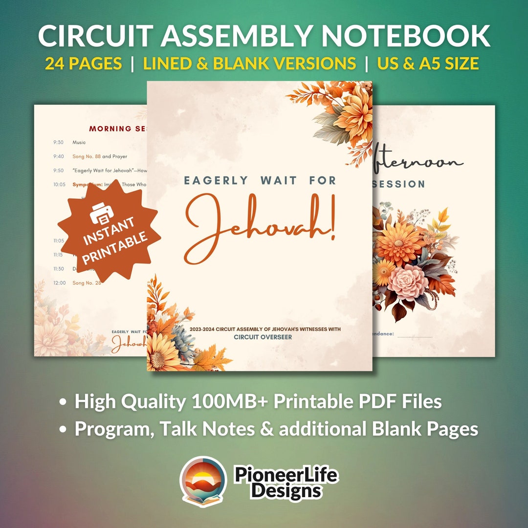JW Printable Circuit Assembly Notebook 2023-2024 Eagerly Wait for ...