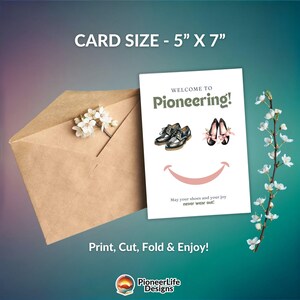 JW Card Pioneering New Service Year Greeting Card Happy Gift for ...