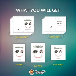 JW Card Pioneering New Service Year Greeting Card Happy Gift for ...