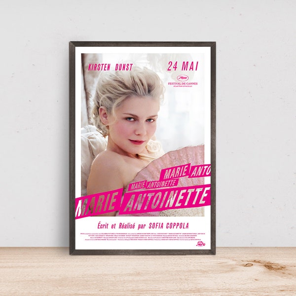 MARIE ANTOINETTE Movie Poster, Room Decor, Home Decor, Art Poster for Gift