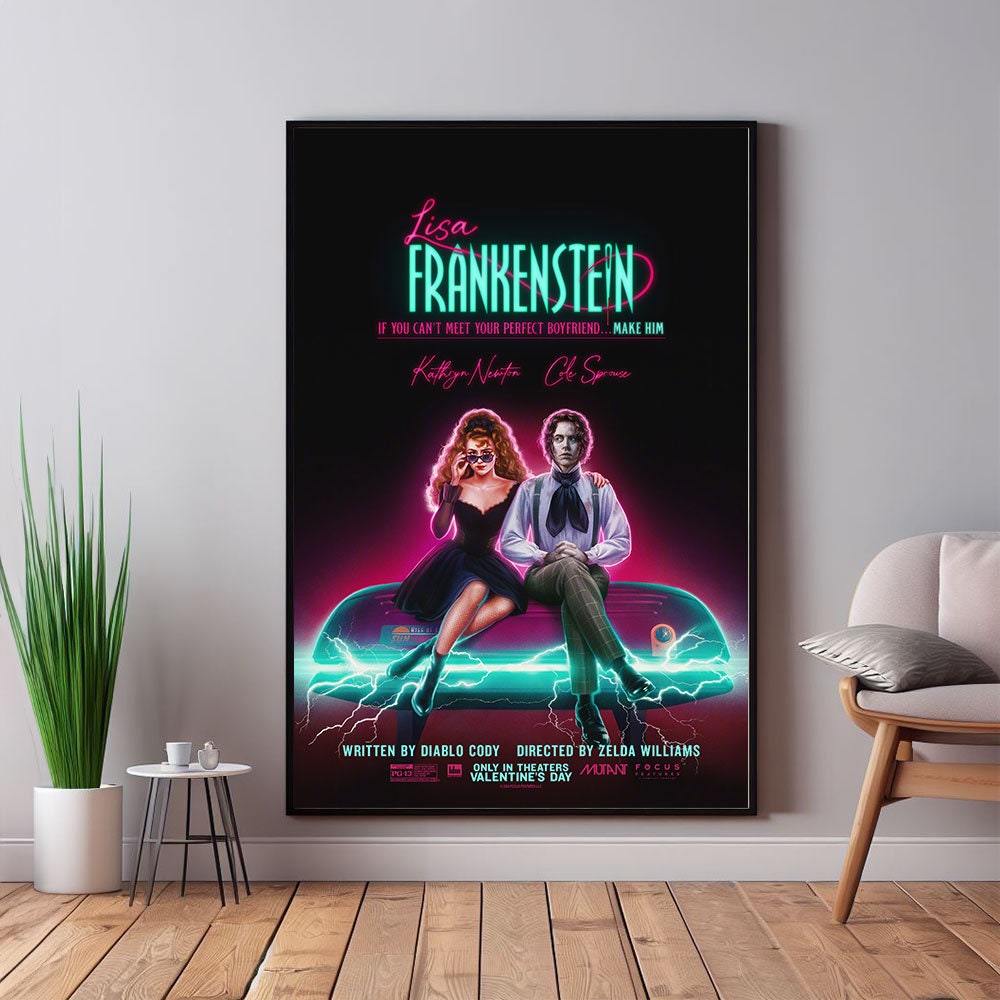 Discover Lisa Frankenstein Movie Poster, Room Decor, Home Decor, Art Poster for Gift