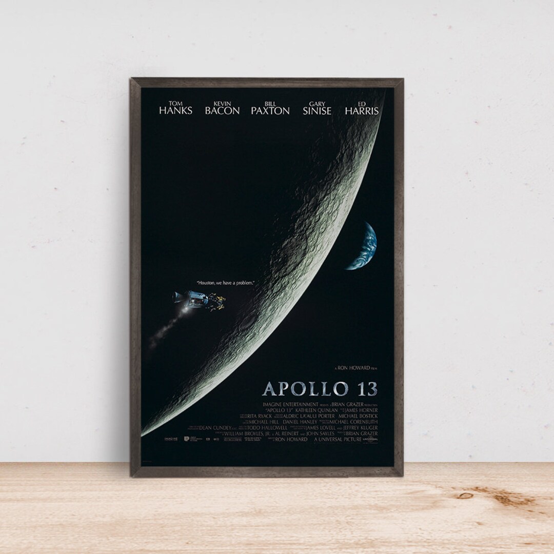 Apollo 13 Movie Poster, Room Decor, Home Decor, Art Poster for Gift - Etsy