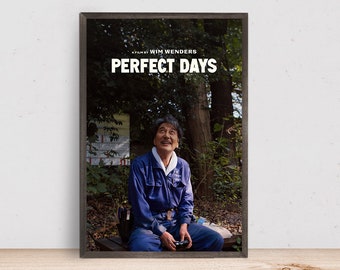 Perfect Days Movie Poster, Room Decor, Home Decor, Art Poster for Gift