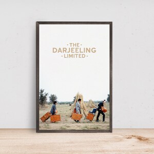The Darjeeling Limited Movie Poster, Home Decor, Art Poster for GiftCustom Personalized Poster