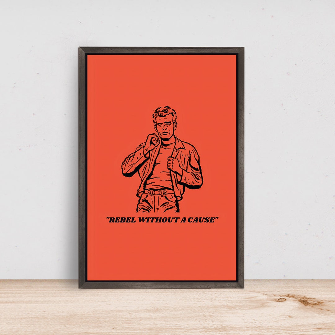 Rebel Without a Cause Movie Poster, Room Decor, Home Decor, Art Poster