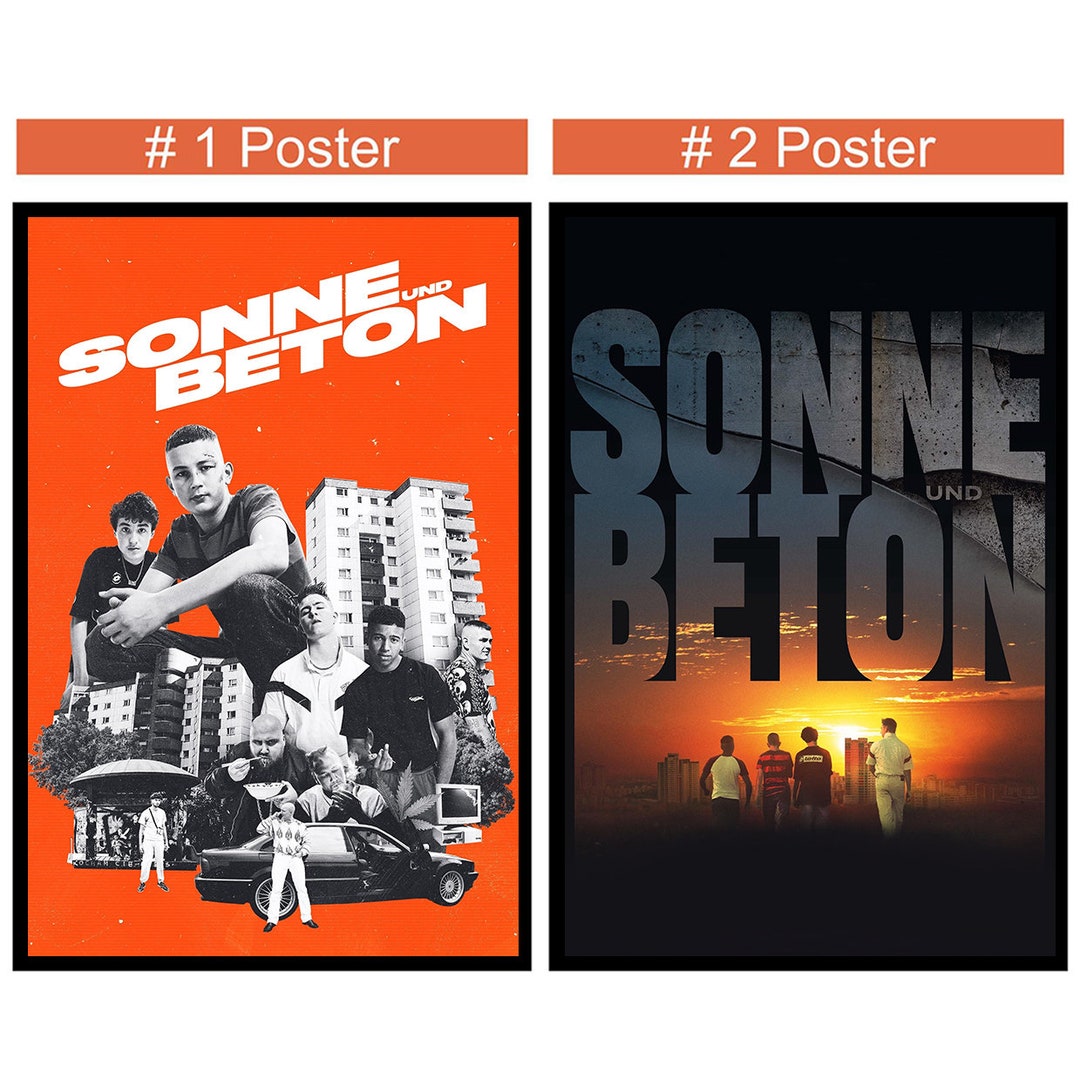 Sonne Und Beton Movie Poster Room Decor Home Decor Art Etsy