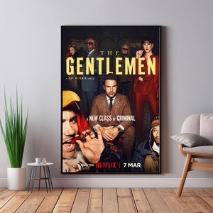 The Gentlemen Movie Poster, Room Decor, Home Decor, Art Poster for Gift image 3
