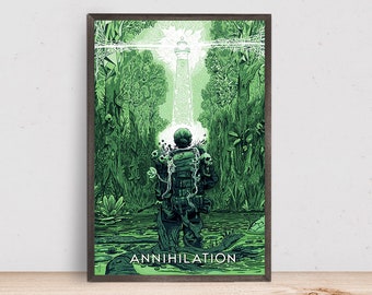 Annihilation Movie Poster, Home Decor, Art Poster for GiftCustom Personalized Poster
