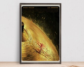 Whiplash Movie Poster, Room Decor, Home Decor, Art Poster for Gift