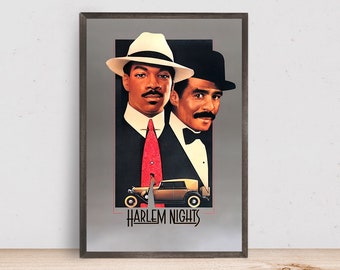 Affiche du film Harlem Nights, décoration de chambre, décoration d'intérieur, affiche d'art pour cadeau