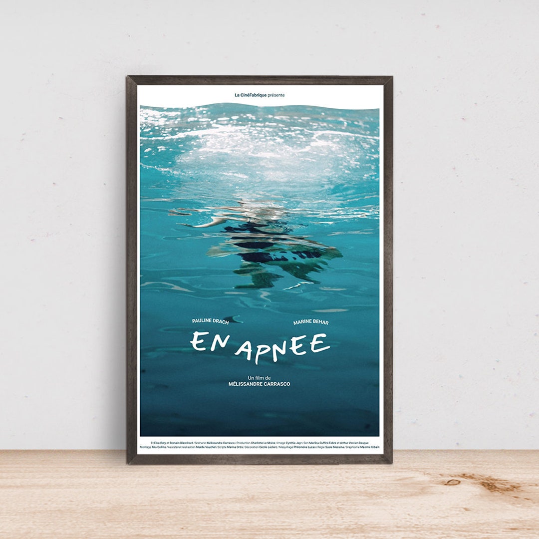 En Apnée Movie Poster, Room Decor, Home Decor, Art Poster for Gift Etsy