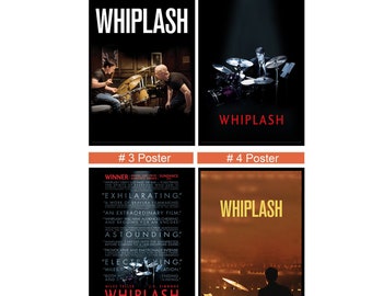 Whiplash Movie Poster, Room Decor,  Art Poster for GiftCustom Personalized Poster