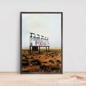 Paris, Texas Movie Poster Classic film-Poster Gift- Room Decor Wall Art