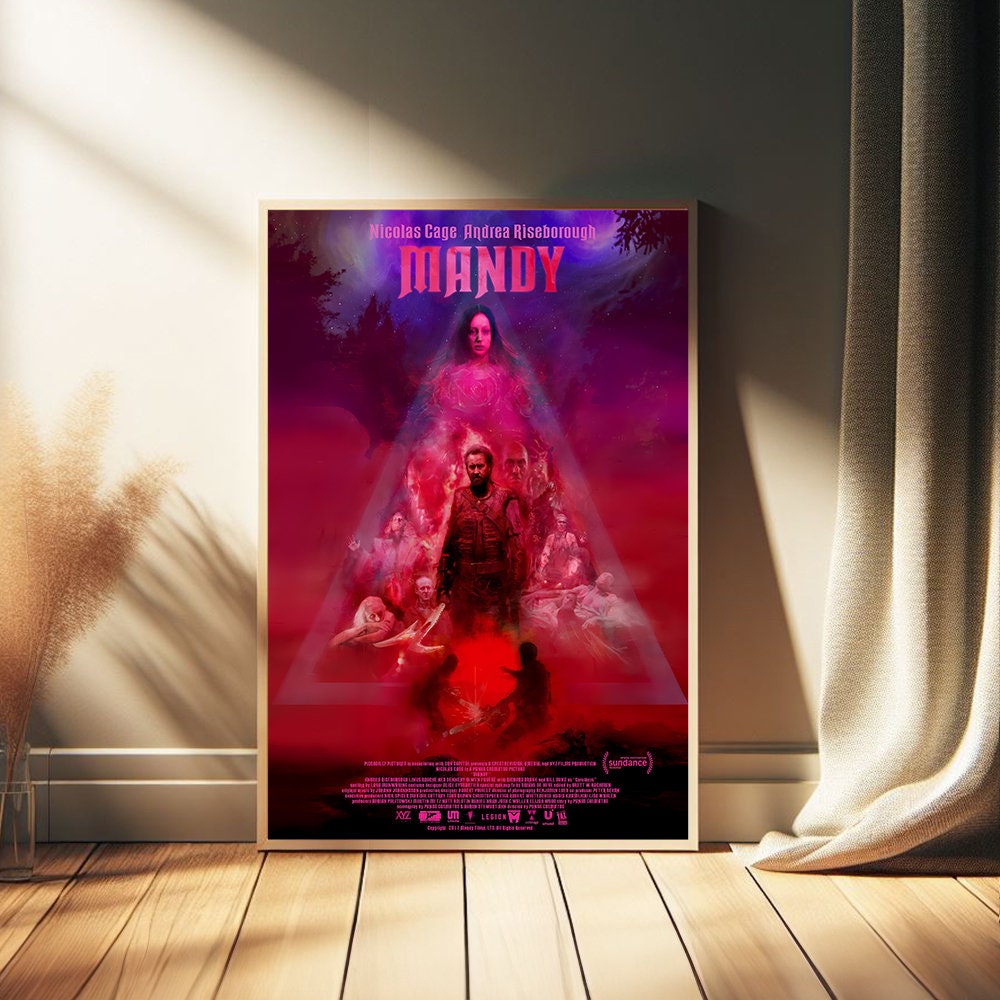 Discover Mandy Movie Poster, Room Decor, Home Decor, Art Poster for Gift