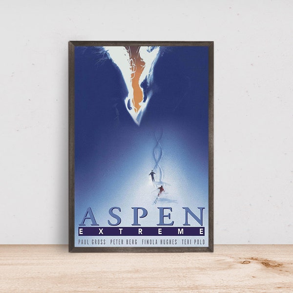 Aspen Extreme Movie Poster, Room Decor, Home Decor, Art Poster for Gift