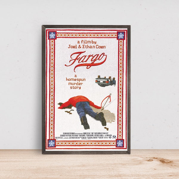 Fargo Movie Poster, Room Decor, Home Decor, Art Poster for Gift