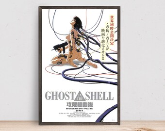 Ghost in the Shell Movie Poster, Room Decor, Home Decor, Art Poster for Gift