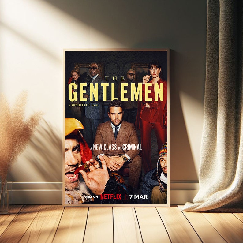 The Gentlemen Movie Poster, Room Decor, Home Decor, Art Poster for Gift image 2