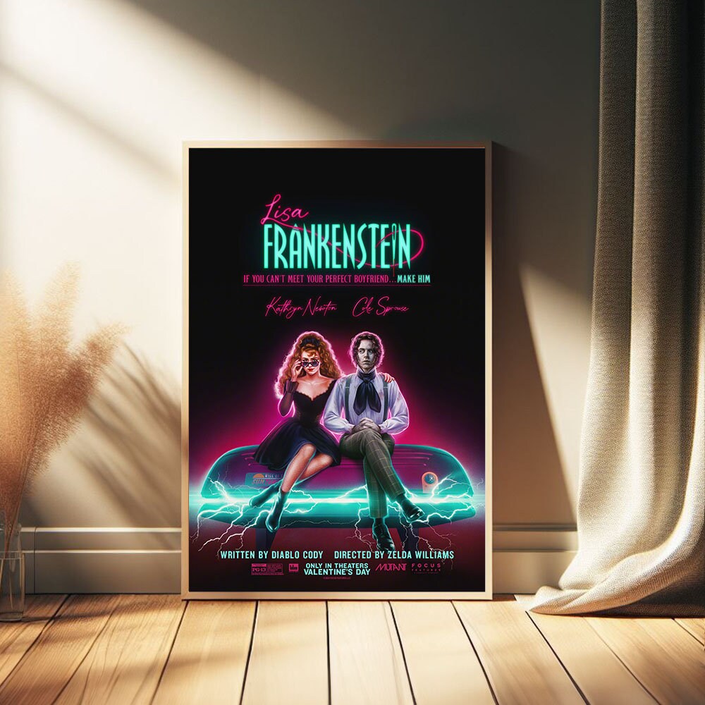 Discover Lisa Frankenstein Movie Poster, Room Decor, Home Decor, Art Poster for Gift