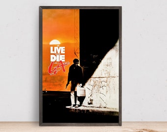 To Live and Die in L.A Movie Poster, Room Decor, Home Decor, Art Poster for Gift