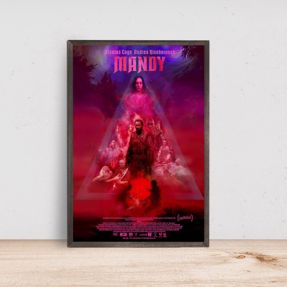 Discover Mandy Movie Poster, Room Decor, Home Decor, Art Poster for Gift