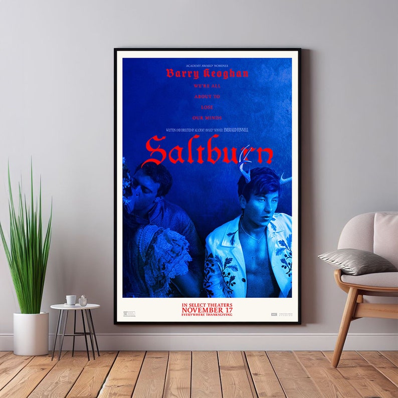 Saltburn Movie Poster Home Decor Art Poster for Giftcustom Etsy