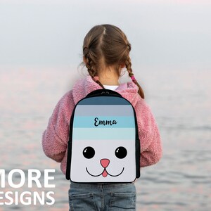 Sac à dos personnalisé pour tout-petits, sac à dos personnalisé de Noël, sac de livres préscolaire pour enfants, sacs d’école personnalisés, cadeaux pour enfants