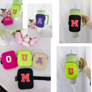 Multifunctional Water Bottle Pouch For Stanley Water Cup, Portable Cotton  Pocket For Cards, Keys, Wallet, Earphone - Temu