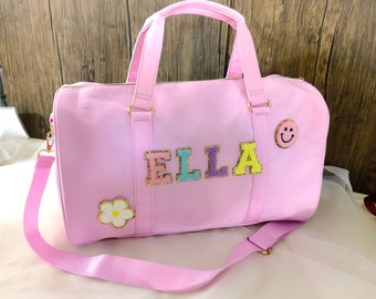 Regalo personalizzato/borse personalizzate/borsone personalizzato/borsa da ballo/borsone personalizzato/regalo di compleanno/regalo personalizzato per bambini cuciti