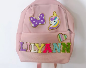 Personalized backpack Back to school Cute custom Small backpack | bookbags | personalized school bags| Toddler Christmas gift for kids