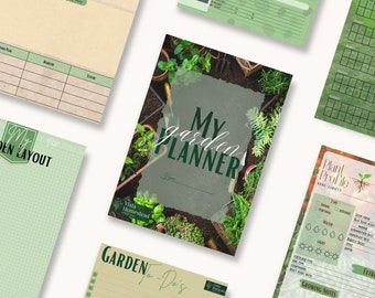 Tuinplanner, Fun Planner, Tuindagboek, Tuinorganisator, Tuindagboek.