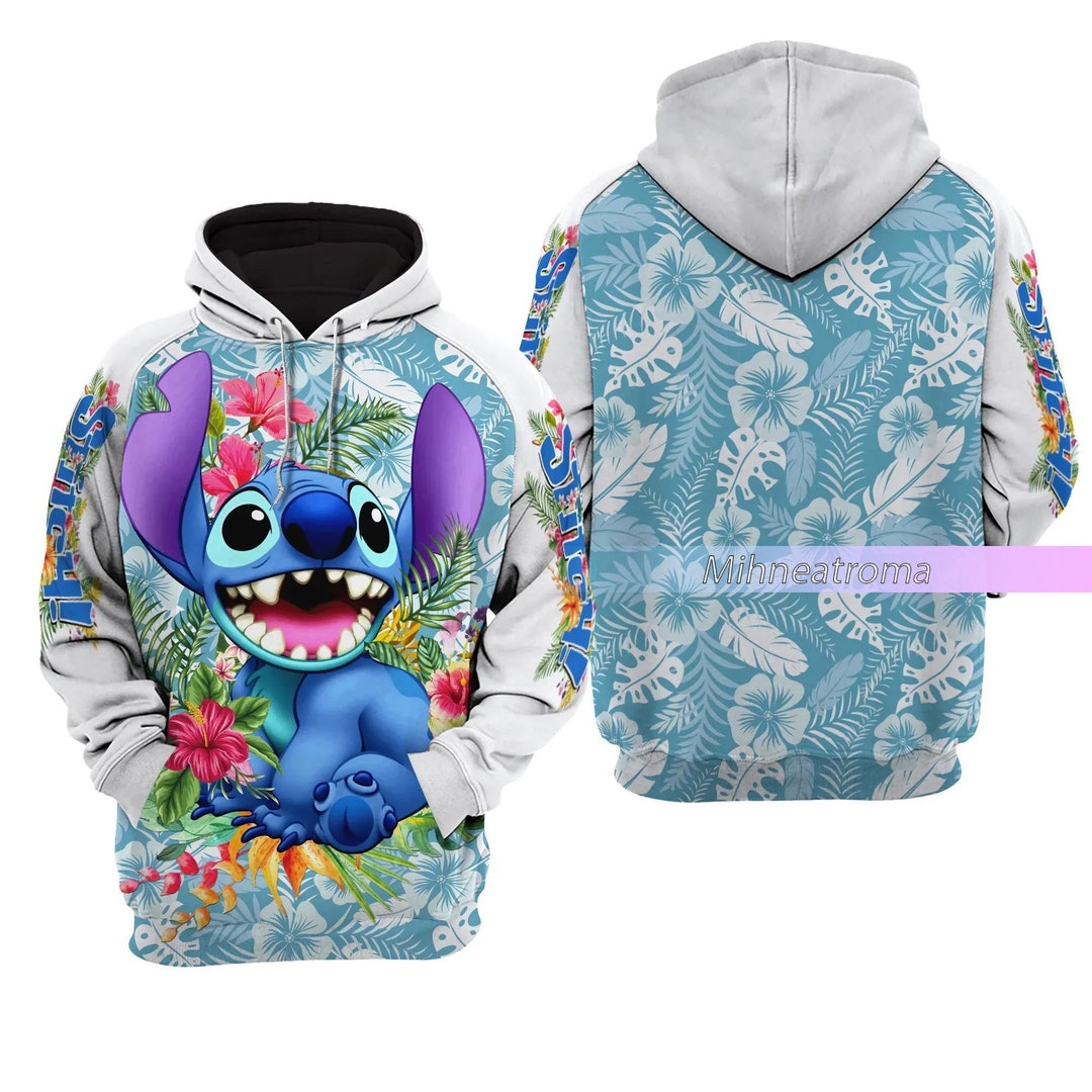 Stitch Shirt, Stitch Hoodie, Lilo and Stitch Shirt, Stitch Zip Hoodie