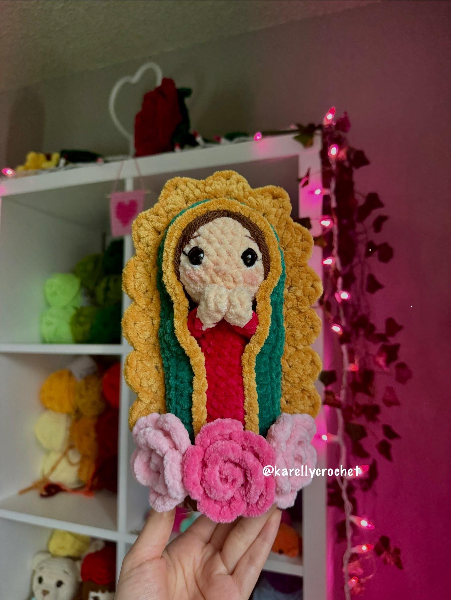 Virgen de juquila bordado México