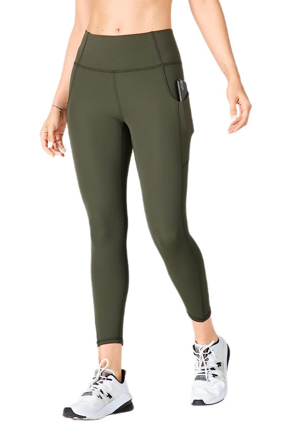 Women's High Rise Full Stretchable Ankle Length Slim Fit Yoga